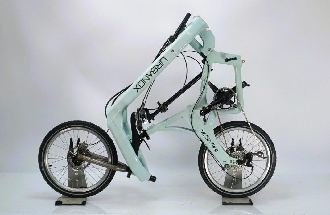 Früher FOLD-Prototyp im gefalteten Zustand