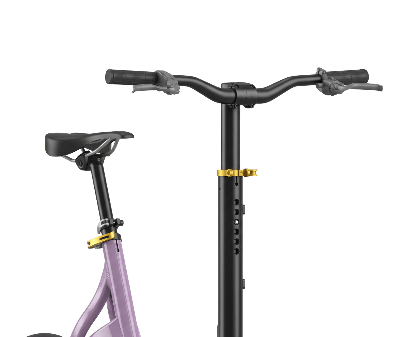 Guidon réglable en hauteur du vélo cargo FOLD