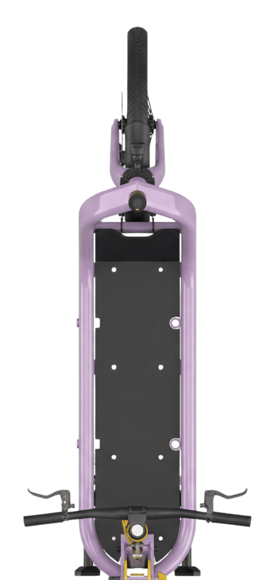 Largeur variable du vélo cargo FOLD