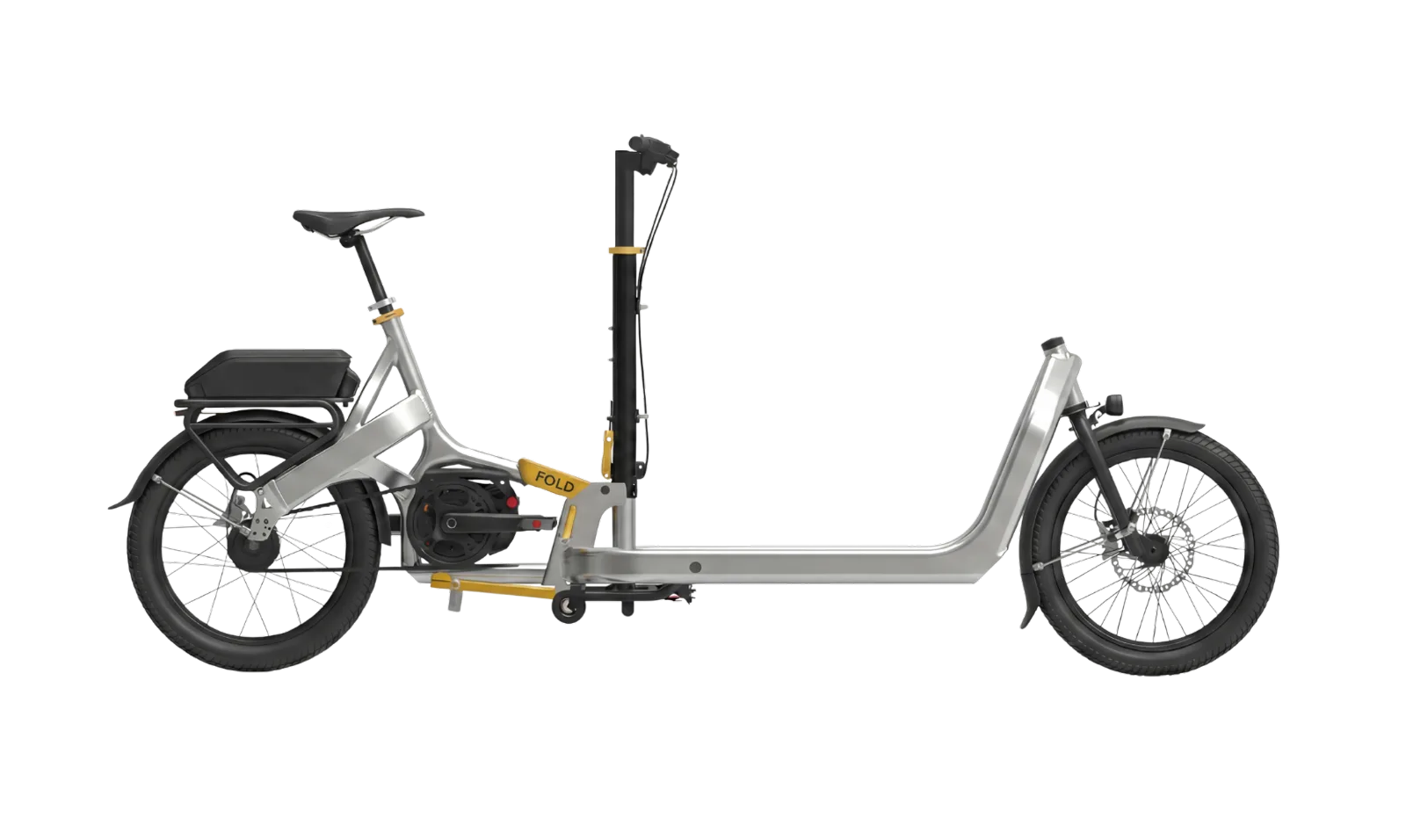 eFOLD electric foldable cargo bike
